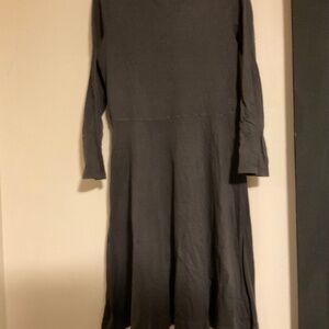 GAP DRESS IN GREY COTTON SIZE LARGE